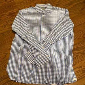 Richards Men’s Dress or Casual Shirt 47/43 European Sizing, Lightweight